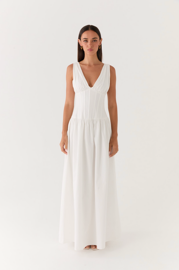 Eunbi Maxi Dress - White