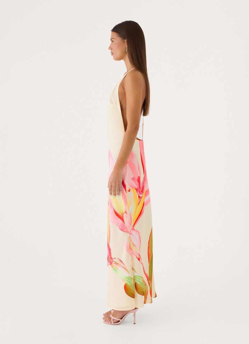 Saneya Maxi Dress - Floral