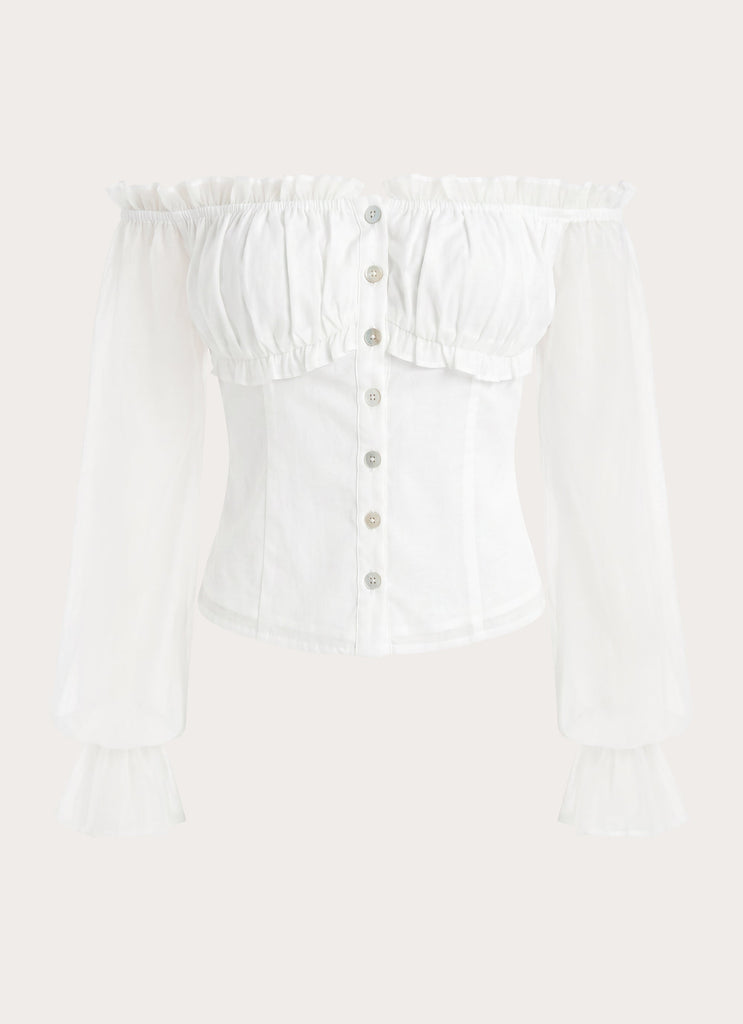 Serelith Top - White