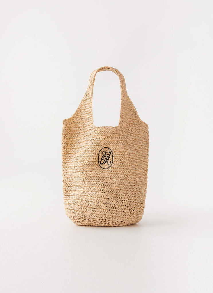 Seychelles Woven Beach Bag - Natural