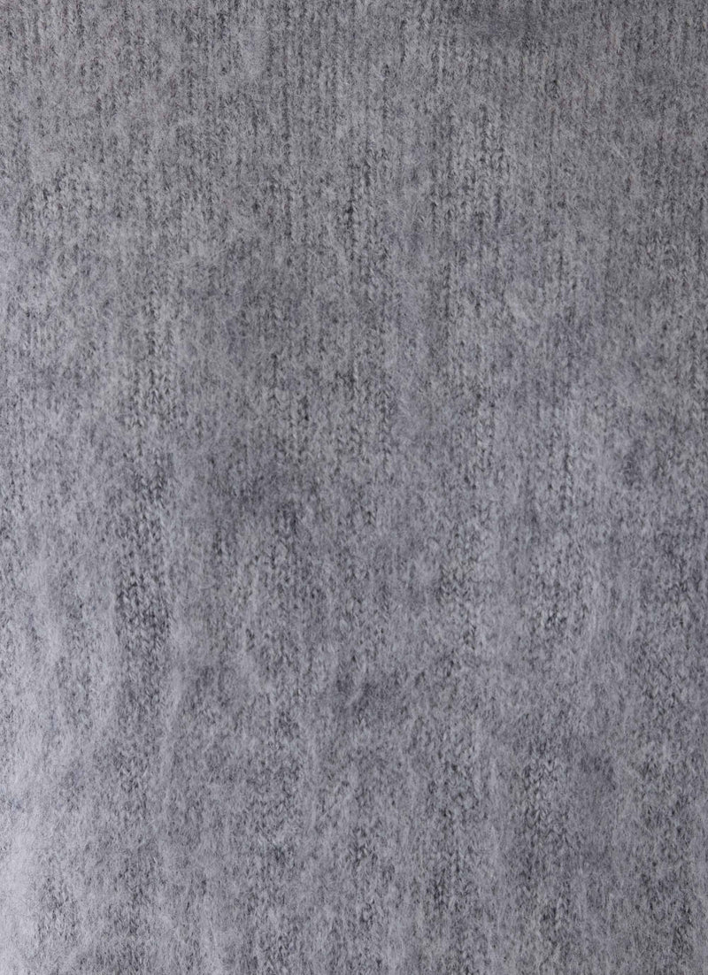 Snow Muse Knit Sweater - Grey