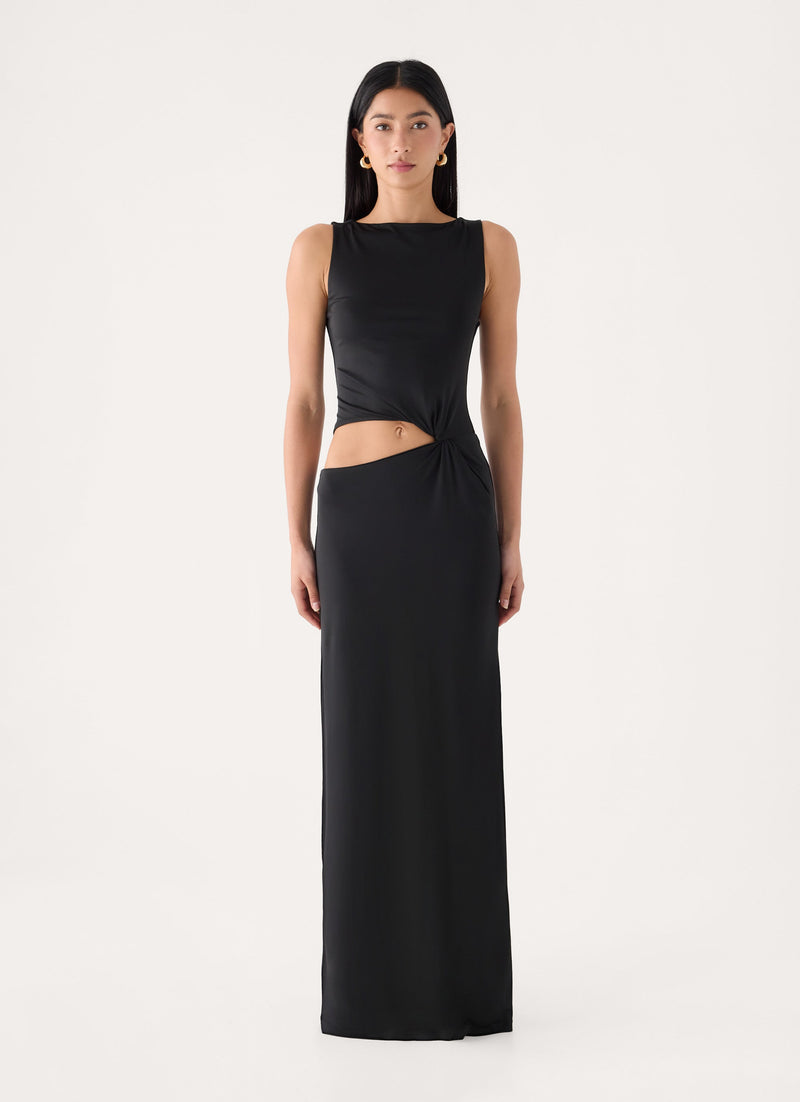 Sofia Maxi Dress - Black