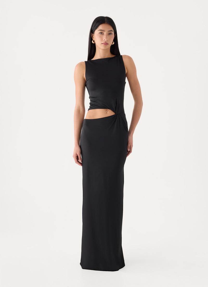 Sofia Maxi Dress - Black