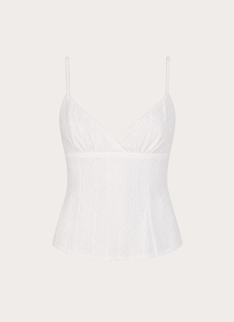 Soft Sky Top - White