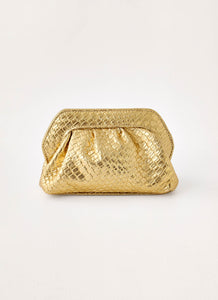 Solstice Clutch Bag - Gold