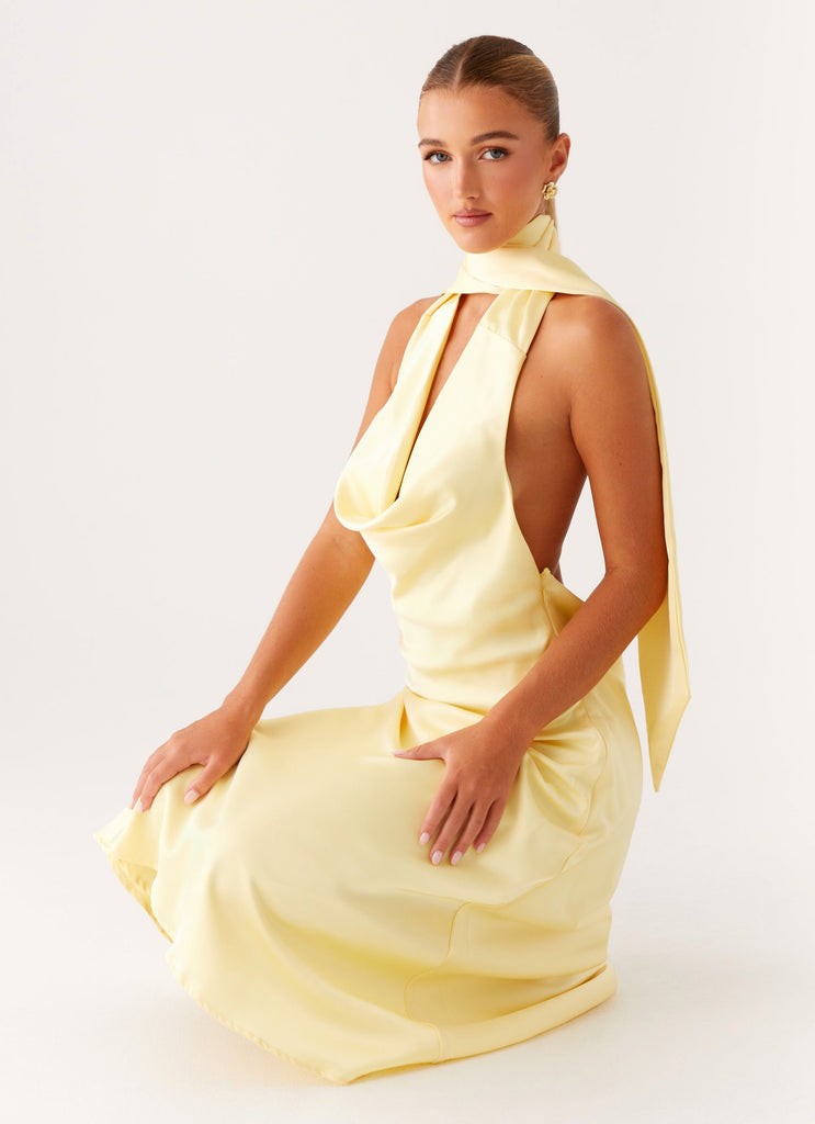 Sonny Midi Dress - Yellow