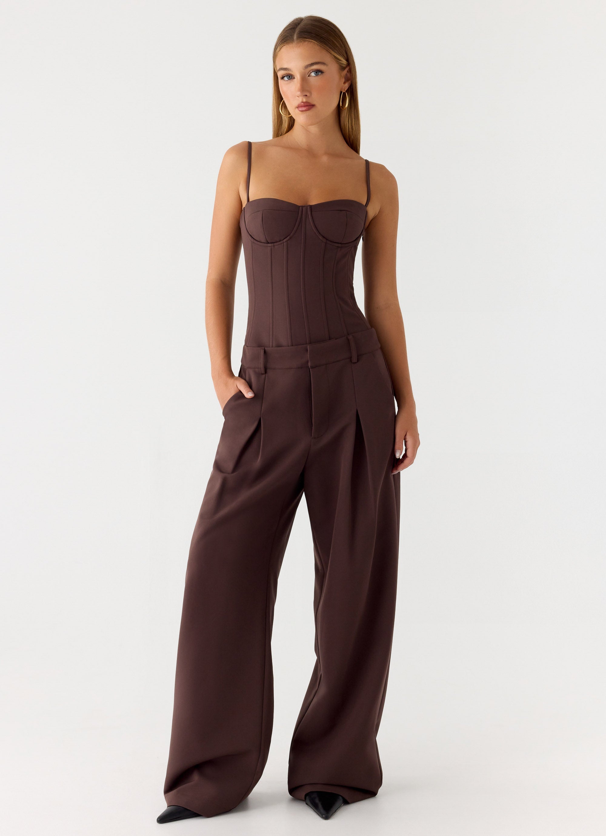 Sora Low Rise Pant - Dark Chocolate – Peppermayo Canada