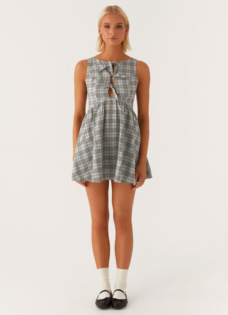 Steffie Mini Dress - Check