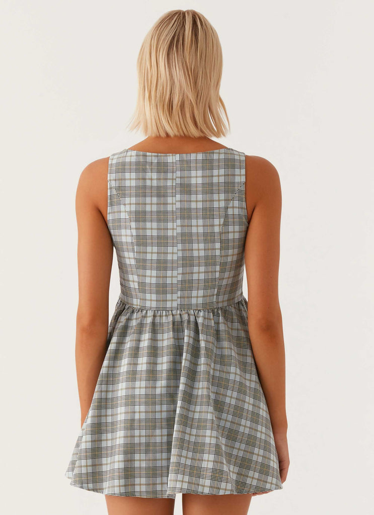 Steffie Mini Dress - Check