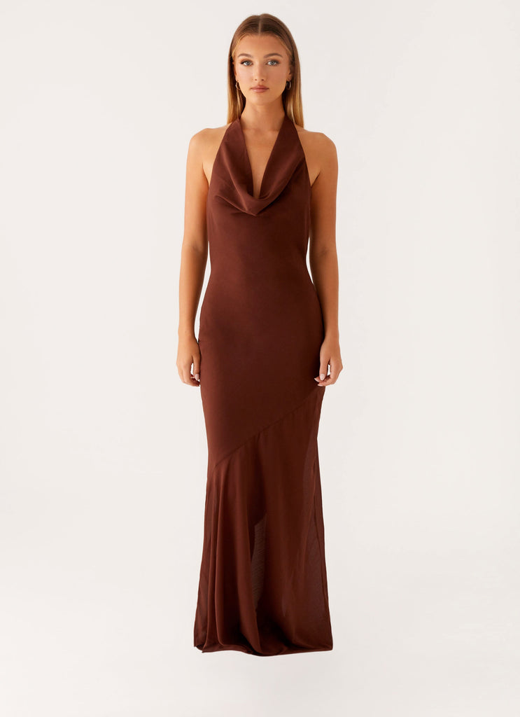Sullivan Maxi Dress - Chocolate