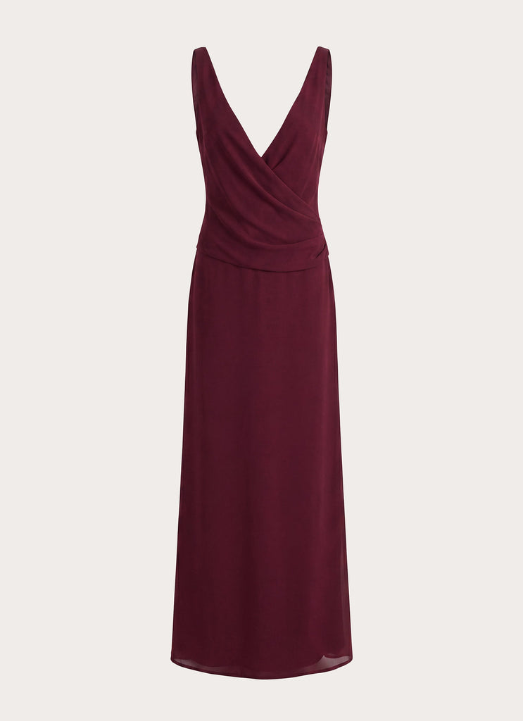 Sunset Edit Maxi Dress - Berry Kiss