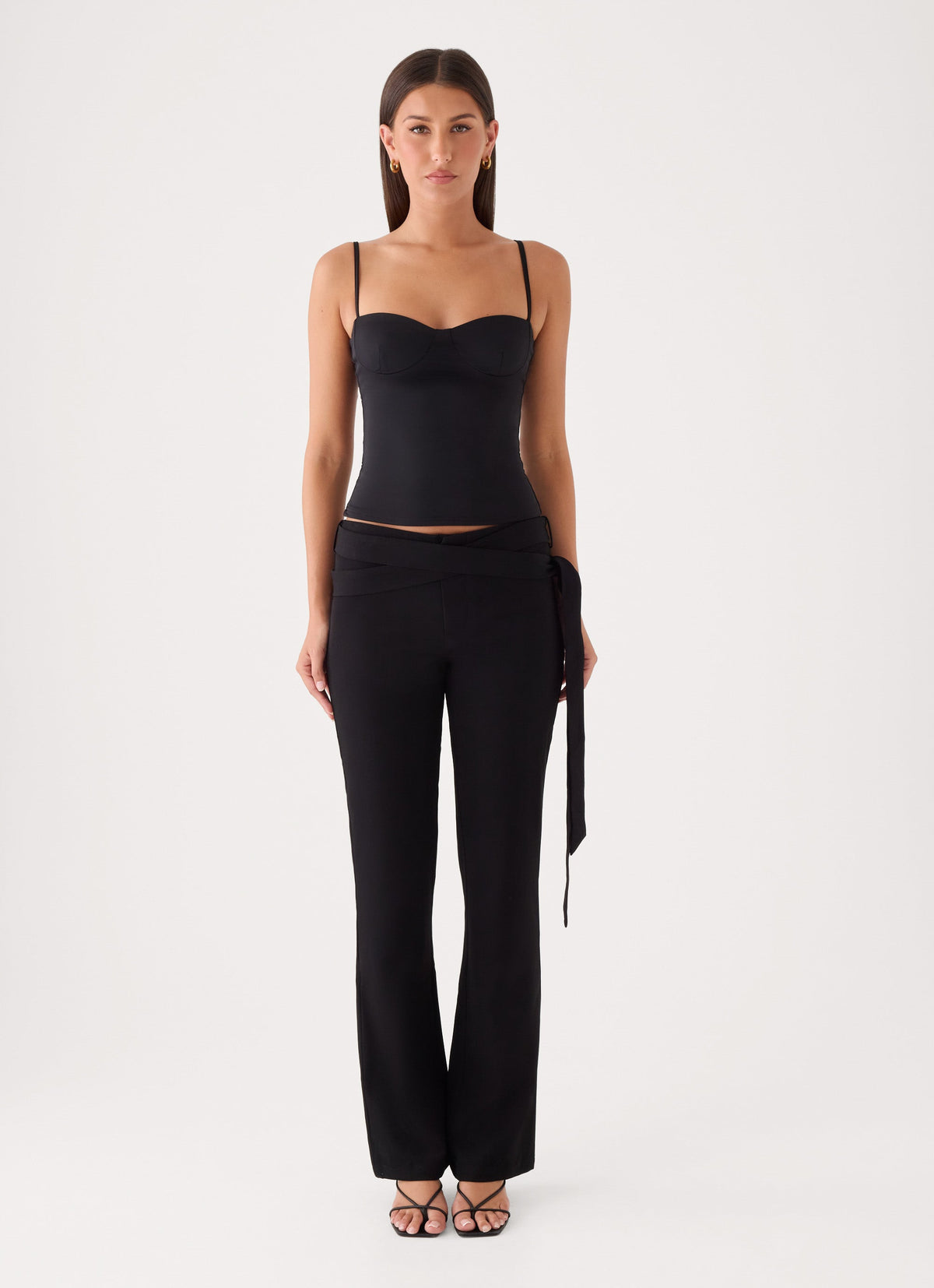 Tamara Low Rise Pant - Washed Black