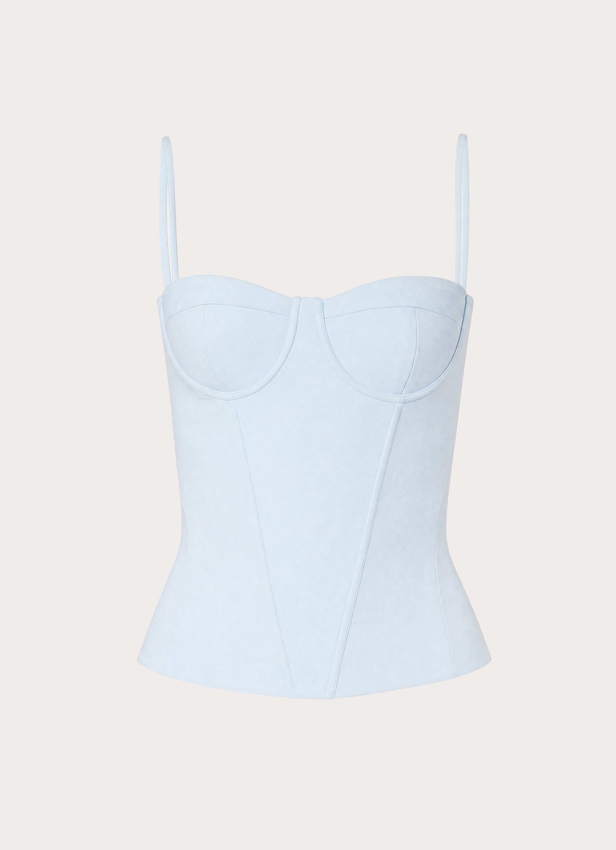 Tayana Corset Top - Baby Blue