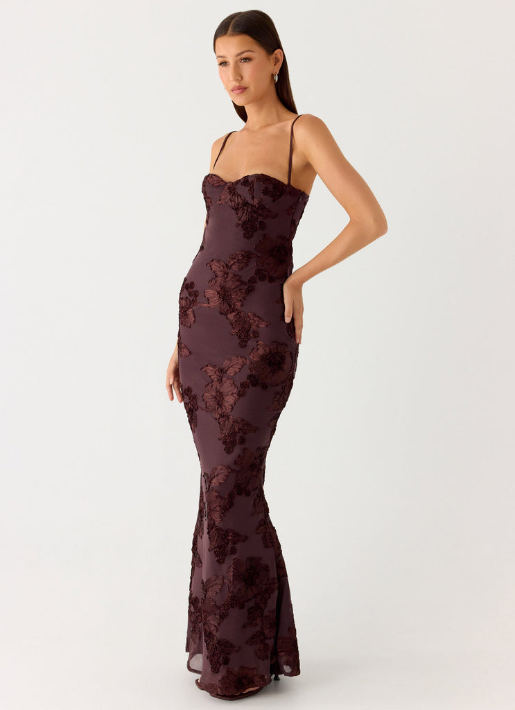 That Girl Maxi Dress - Cool Chocolate