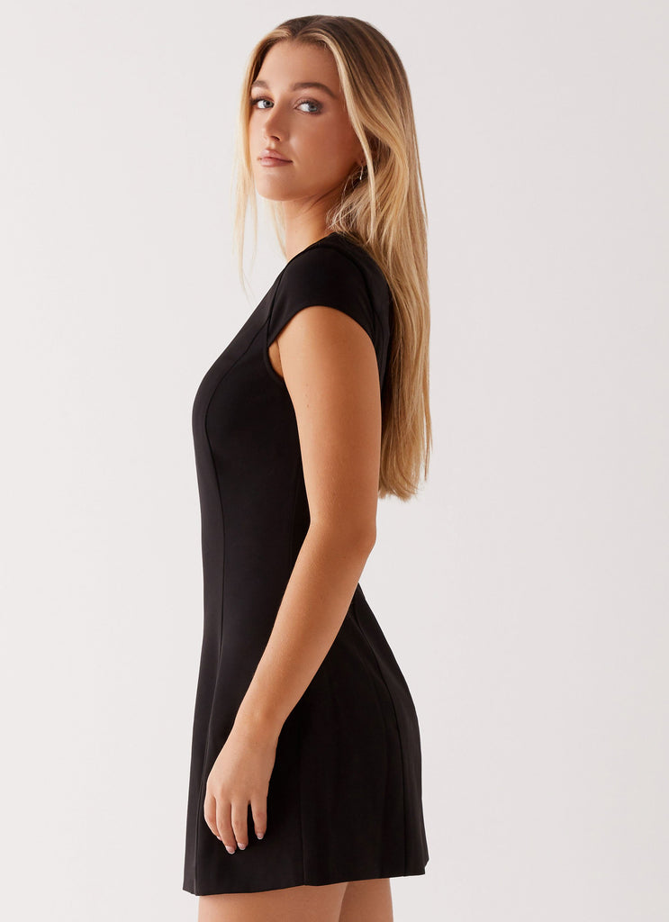 Tia Mini Dress - Black