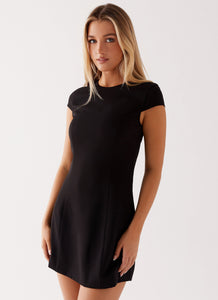 Tia Mini Dress - Black