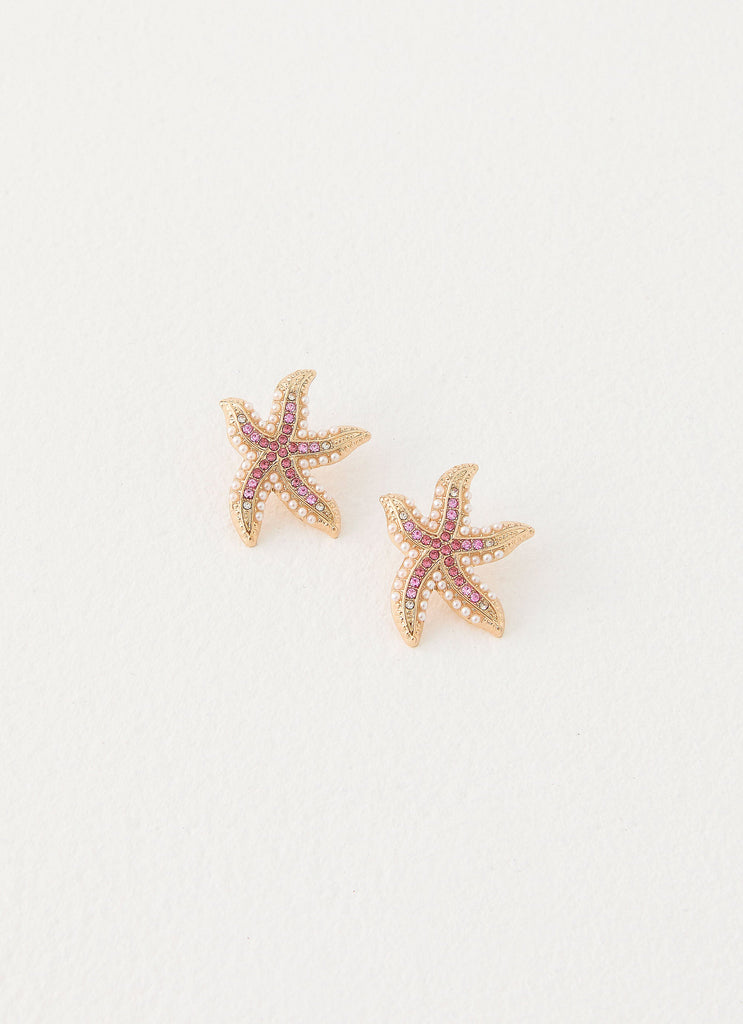 Tidebreaker Earrings - Pink