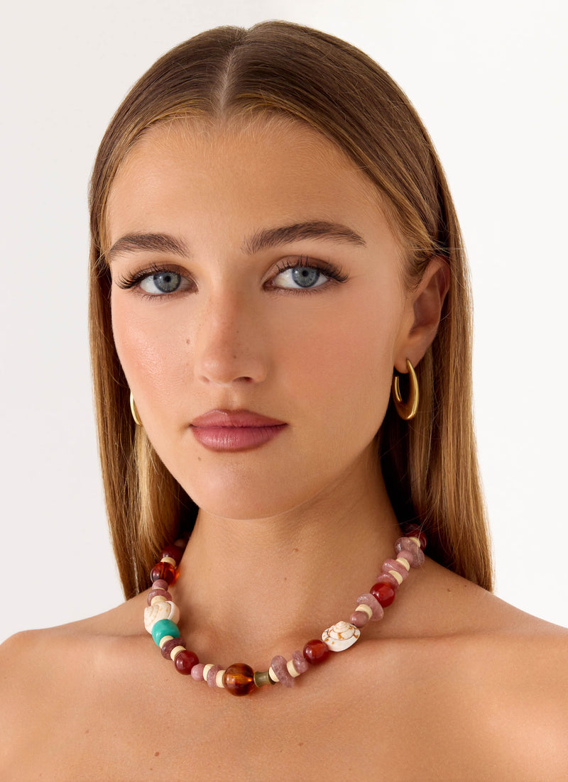 Totti Beaded Necklace - Multi