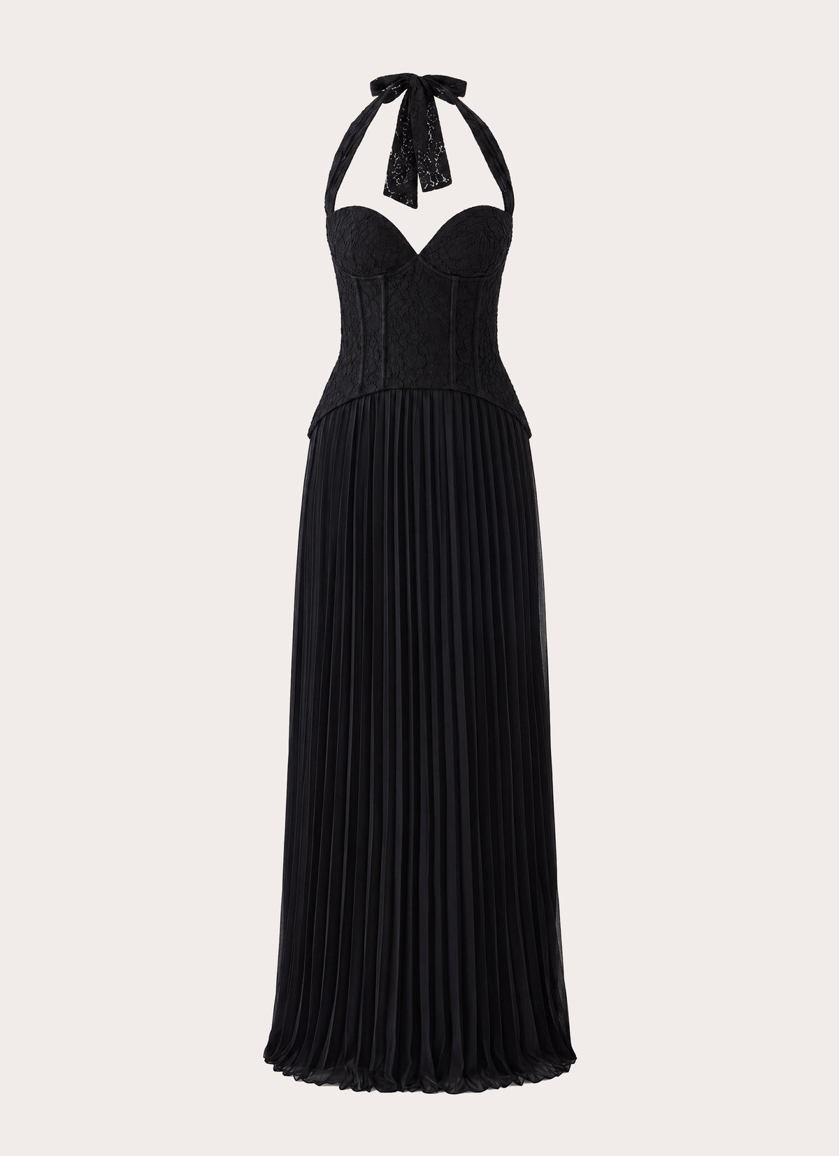 Tunnel Vision Maxi Dress - Black