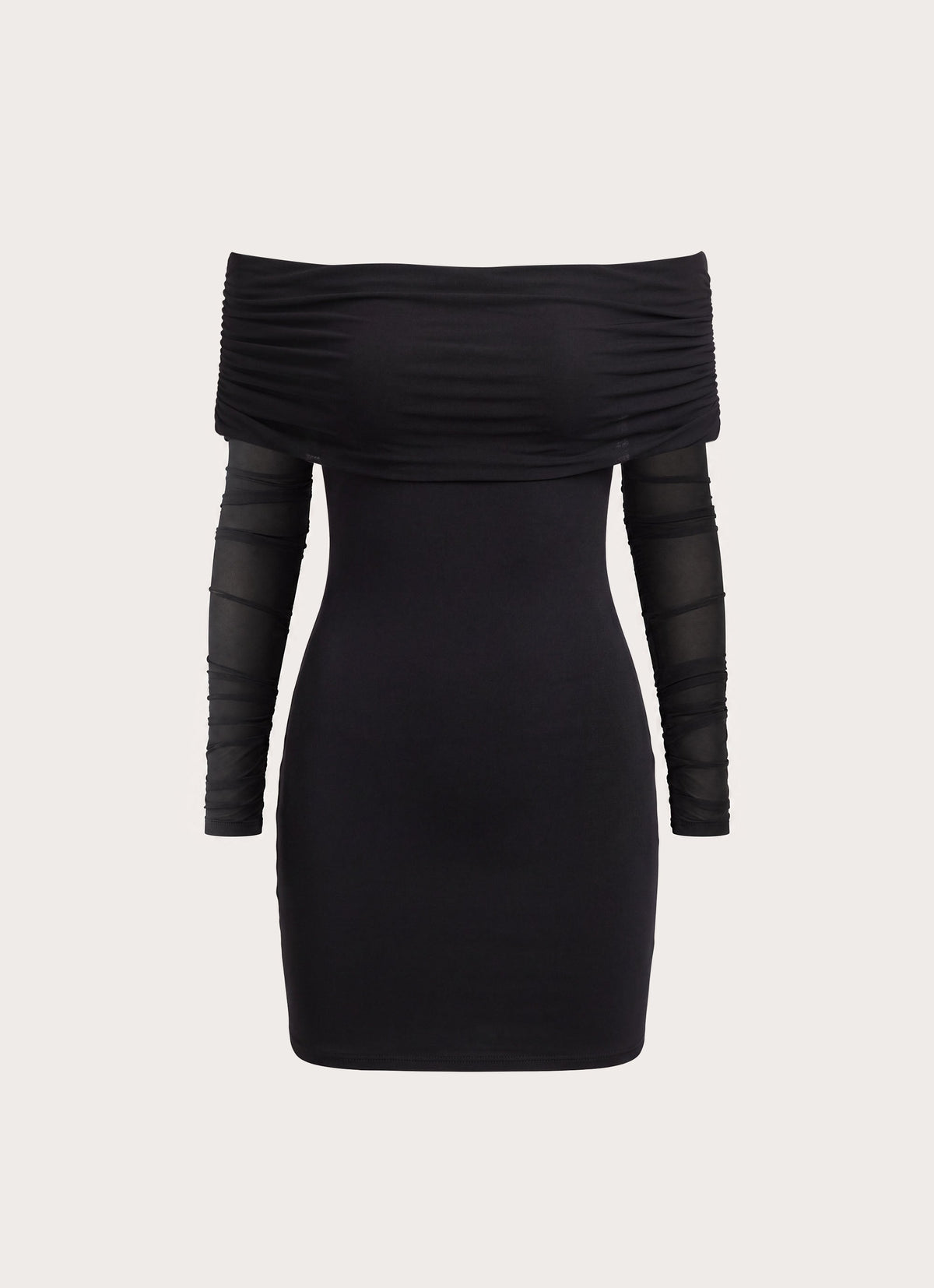 Turn Heads Mini Dress - Black