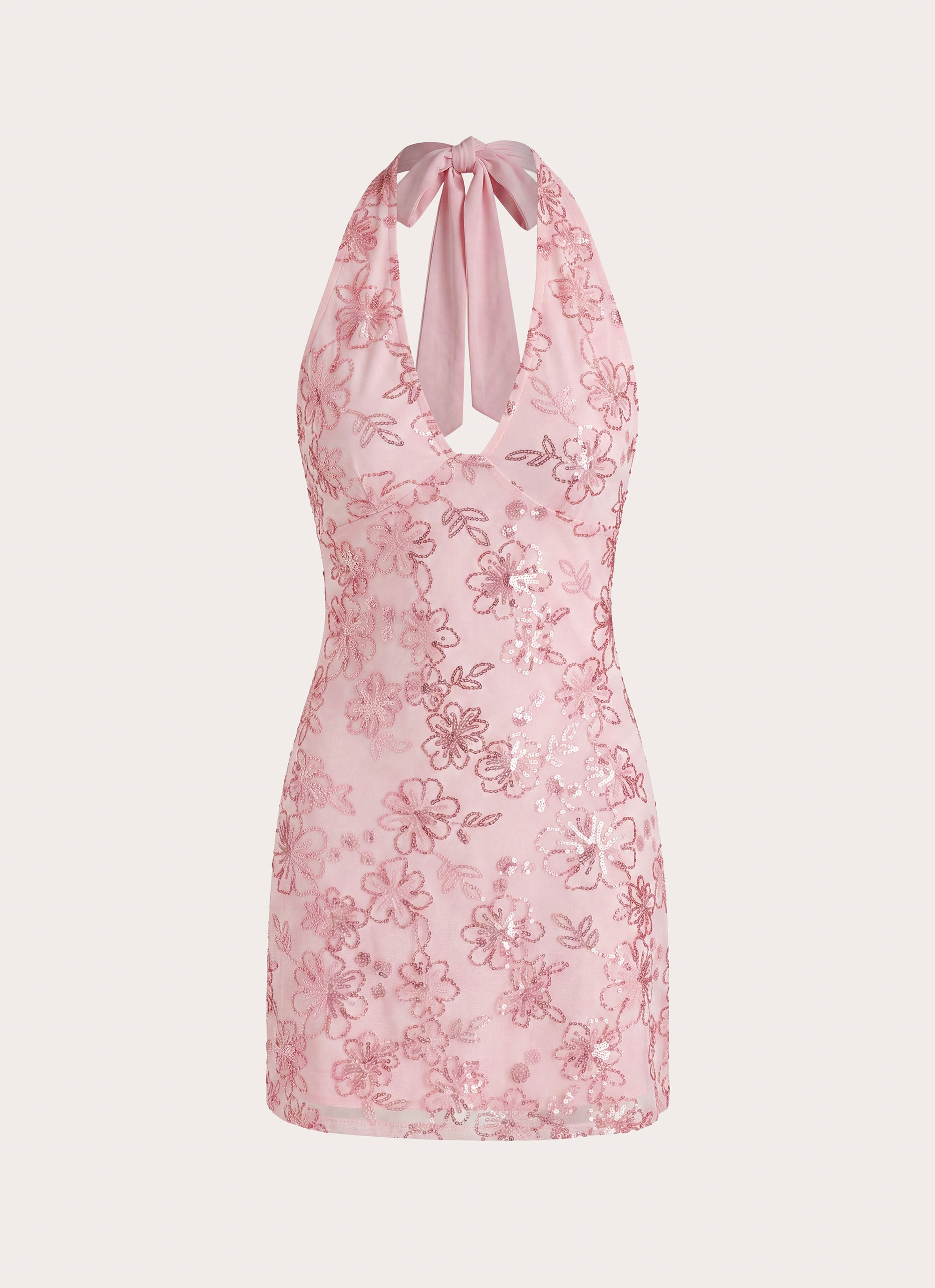 Undefeated Beaded Mini Dress - Pink – Peppermayo Canada