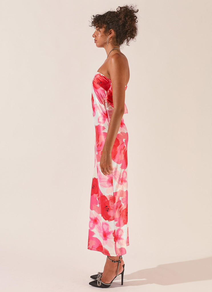 Love Me More Maxi Dress - Pink Rose - Peppermayo
