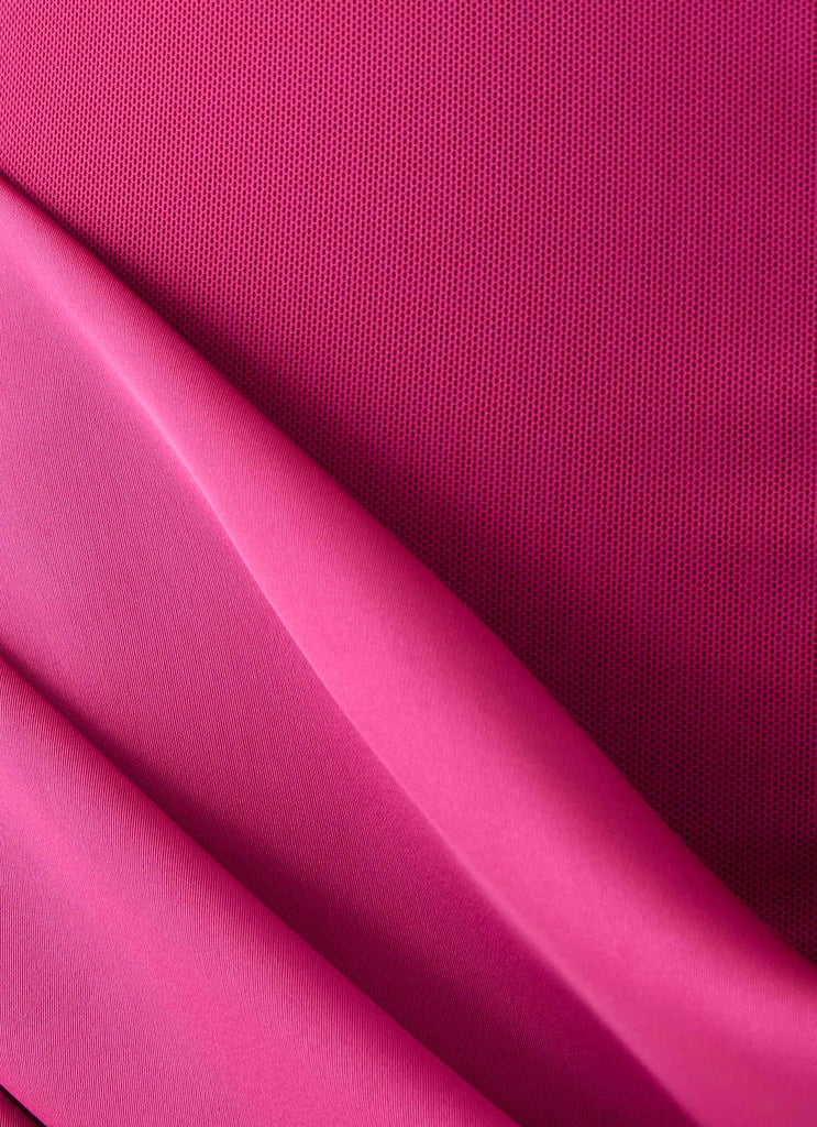 Verner Halter Maxi Dress - Berry