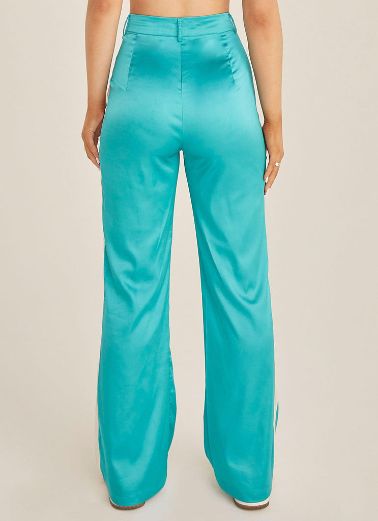 Vintage Lovers Pants - Turquoise - Peppermayo