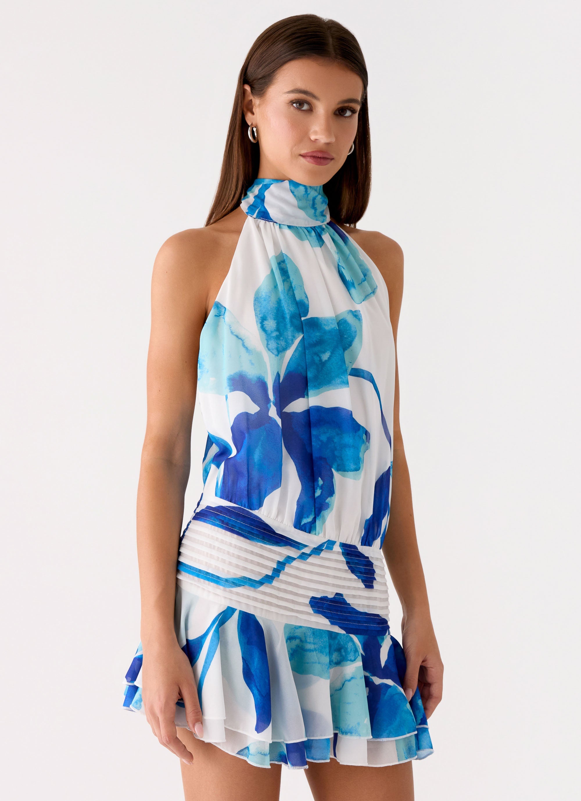 Willow Chiffon Mini Dress