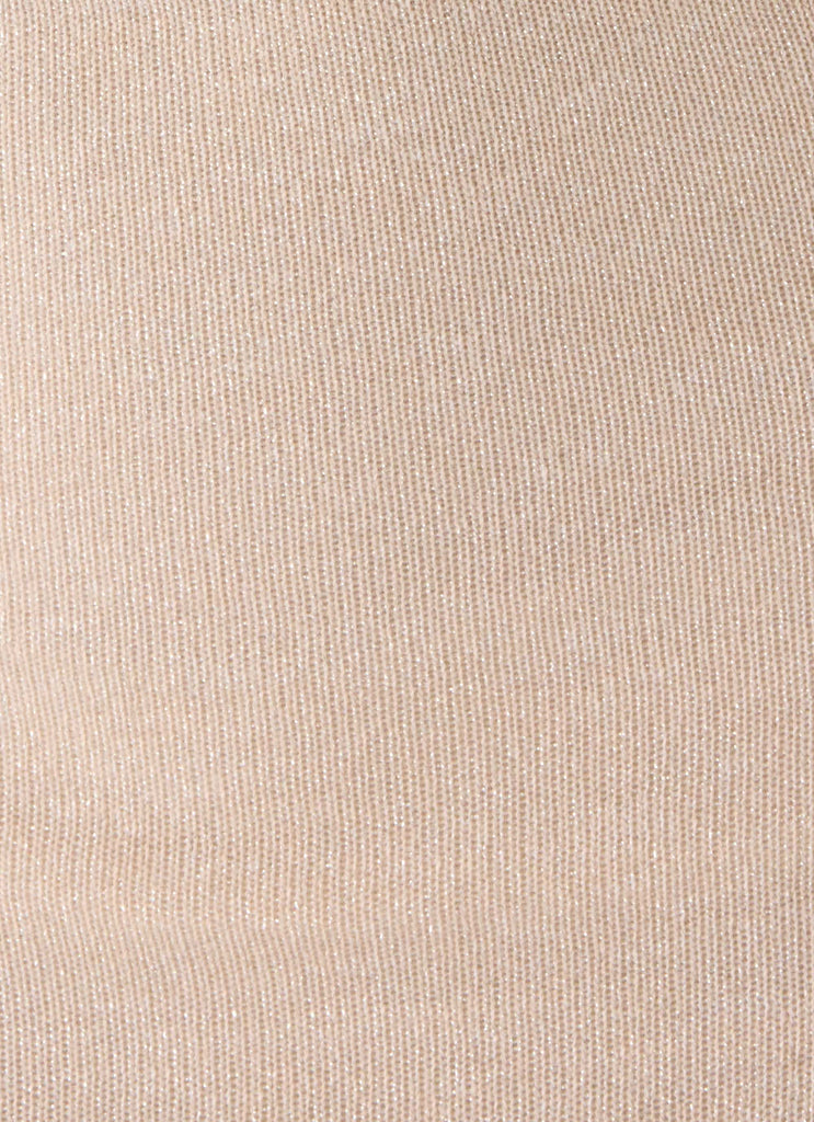 Worst Behaviour Knit Maxi Dress - Ivory