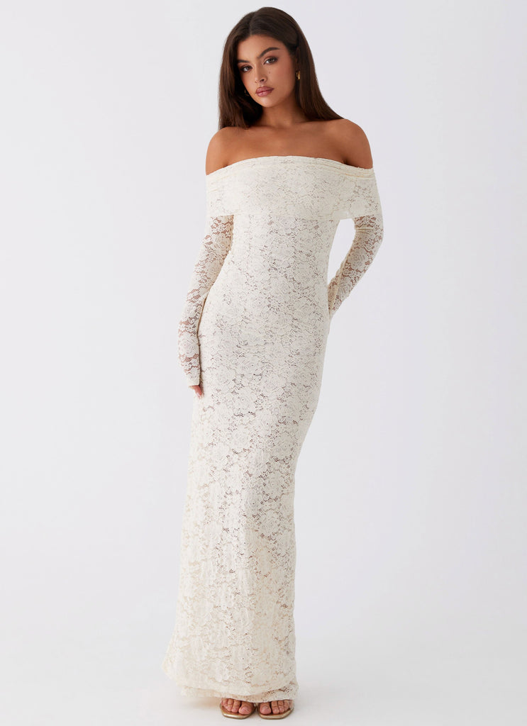 Lace maci dress sales