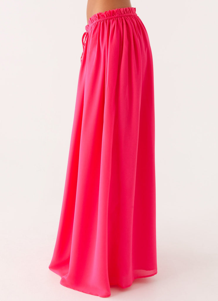 Zaya Maxi Skirt - Fuchsia