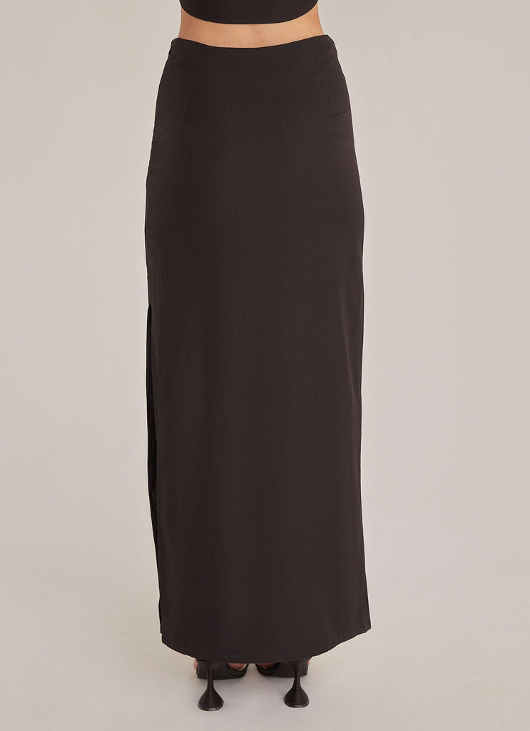 Disco Disco Maxi Skirt - Noir - Peppermayo