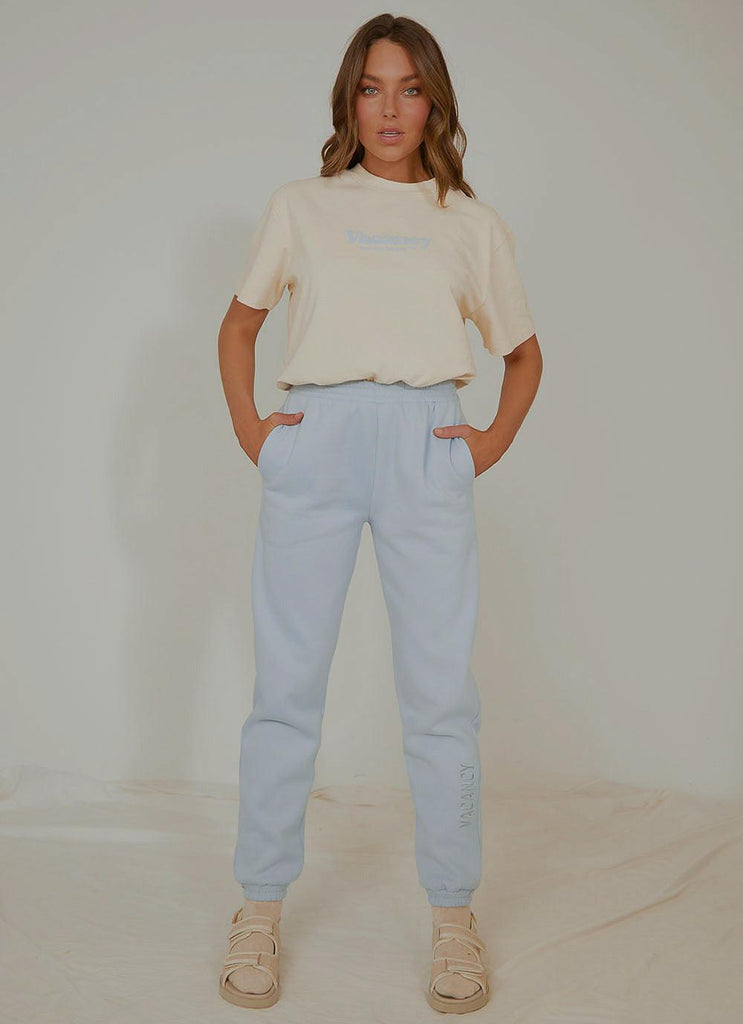 Paradise Sweatpants - Sky Blue - Peppermayo