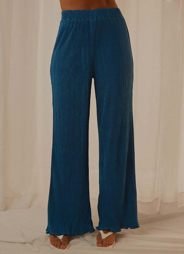 90s Muse Pants - Cobalt - Peppermayo