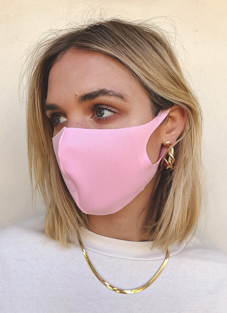 Fashion Face Mask - Pink - Peppermayo