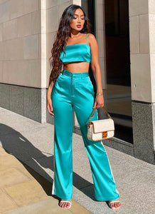 Vintage Lovers Pants - Turquoise - Peppermayo